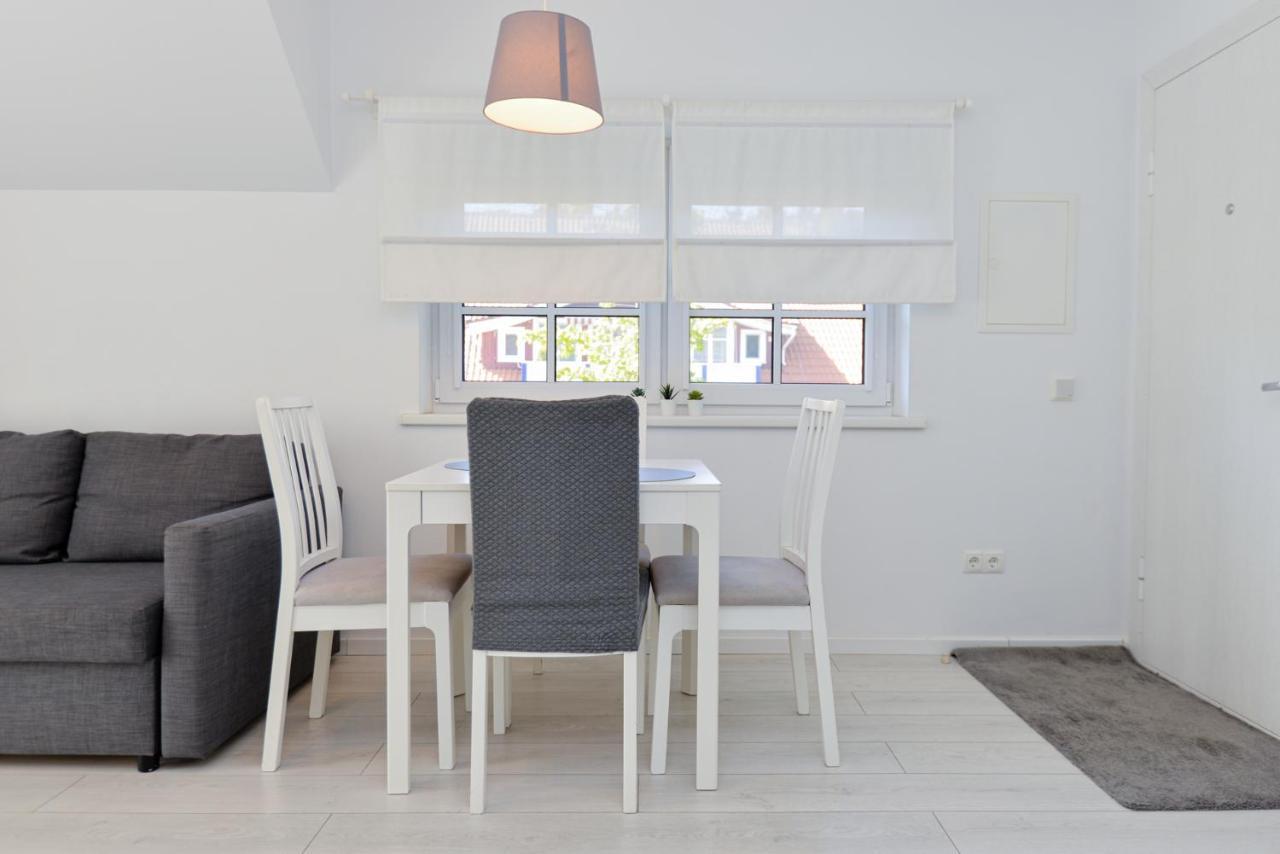 Apartment Amber White Nida Bagian luar foto