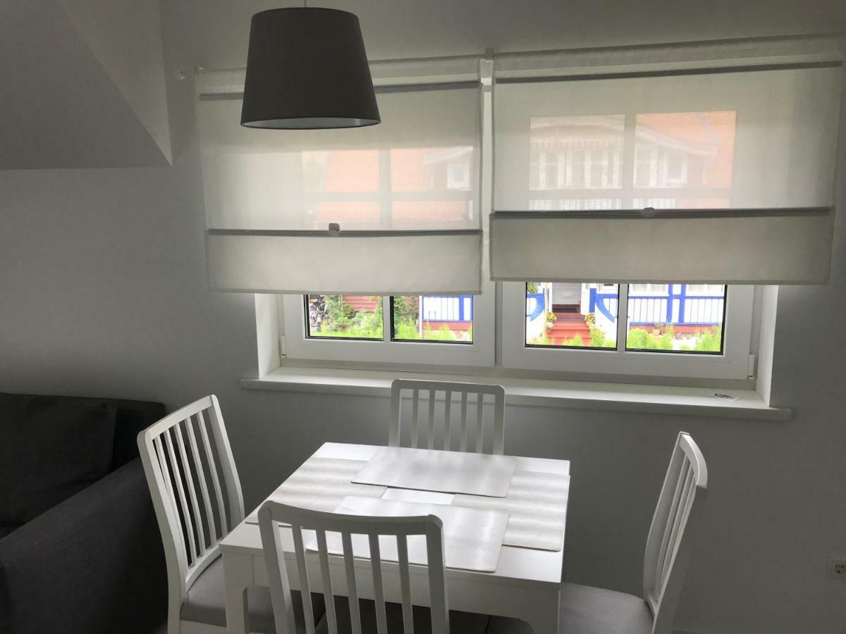 Apartment Amber White Nida Bagian luar foto